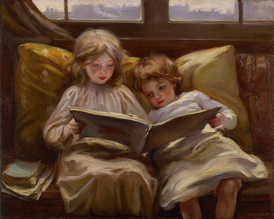 File:Laura Muntz Lyall - Interesting Story - Google Art Project.jpg